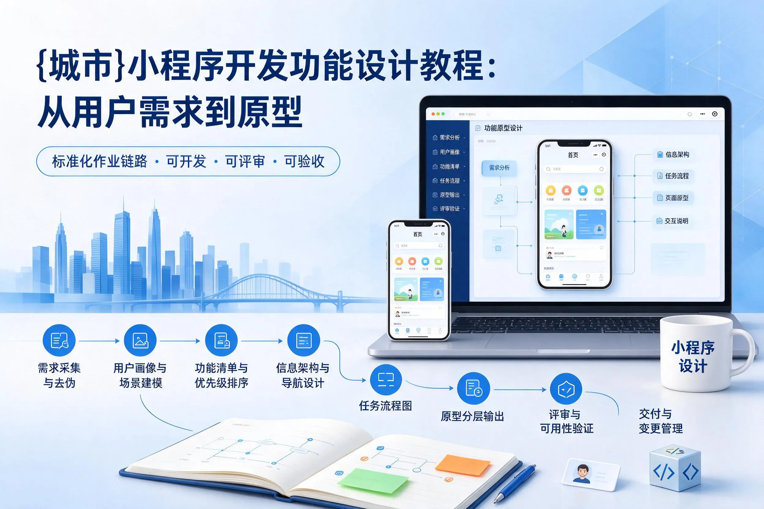 焦作小程序开发功能设计教程:从用户需求到原型