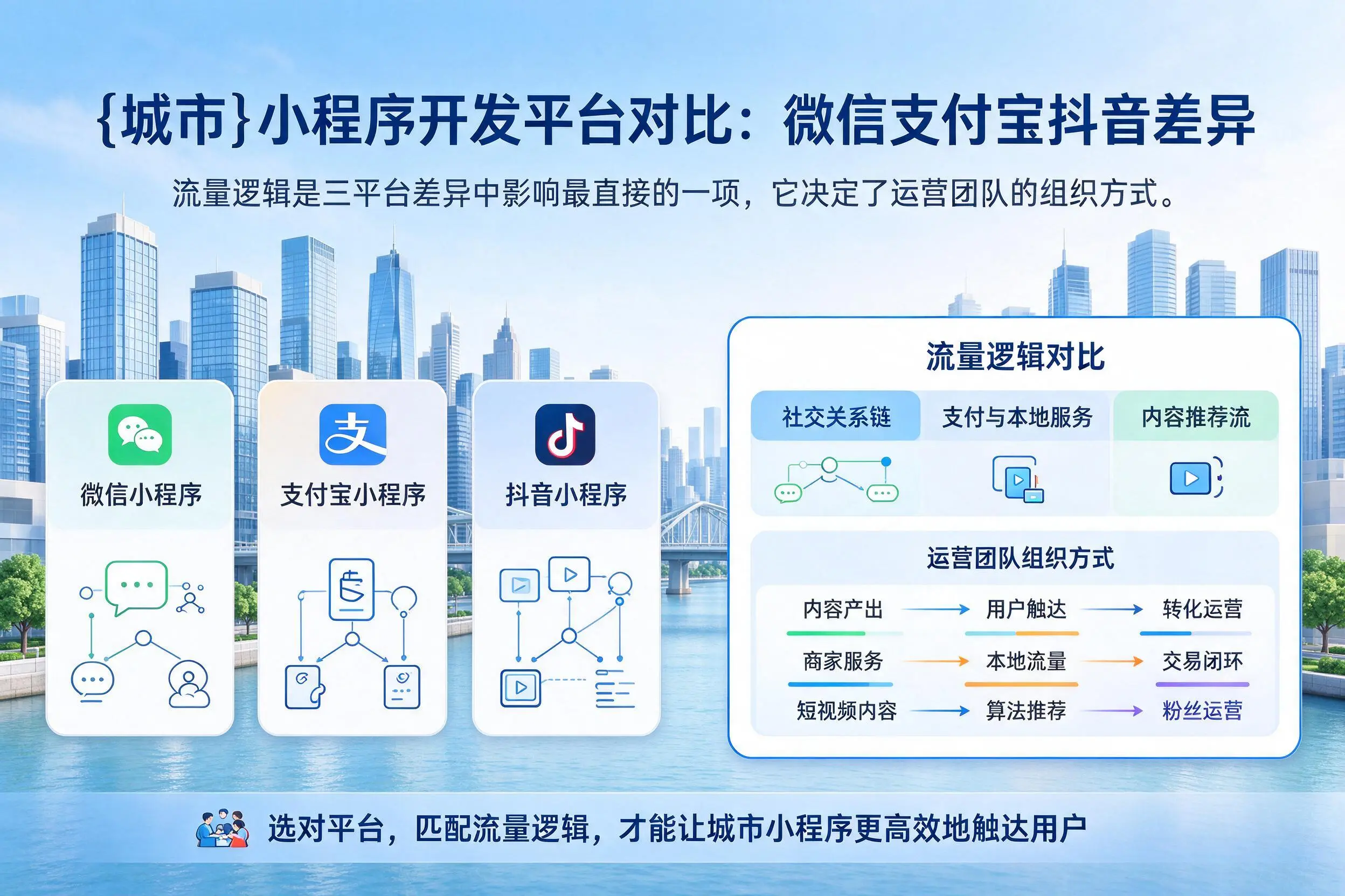 焦作小程序开发平台对比:微信支付宝抖音差异