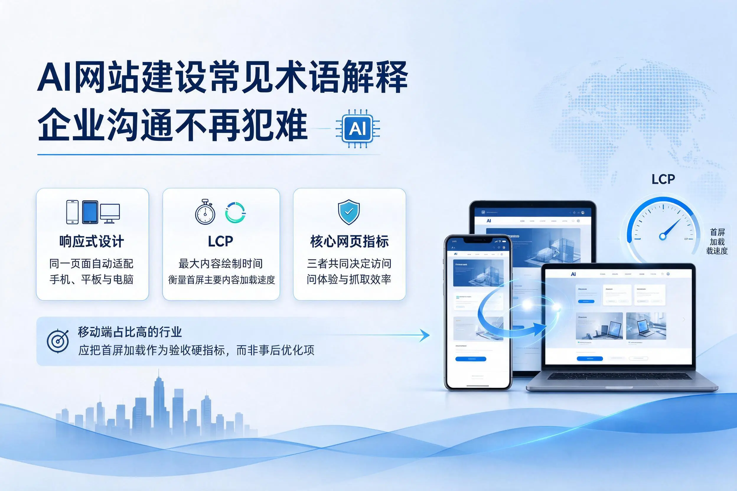 AI网站建设常见术语解释,焦作企业沟通不再犯难