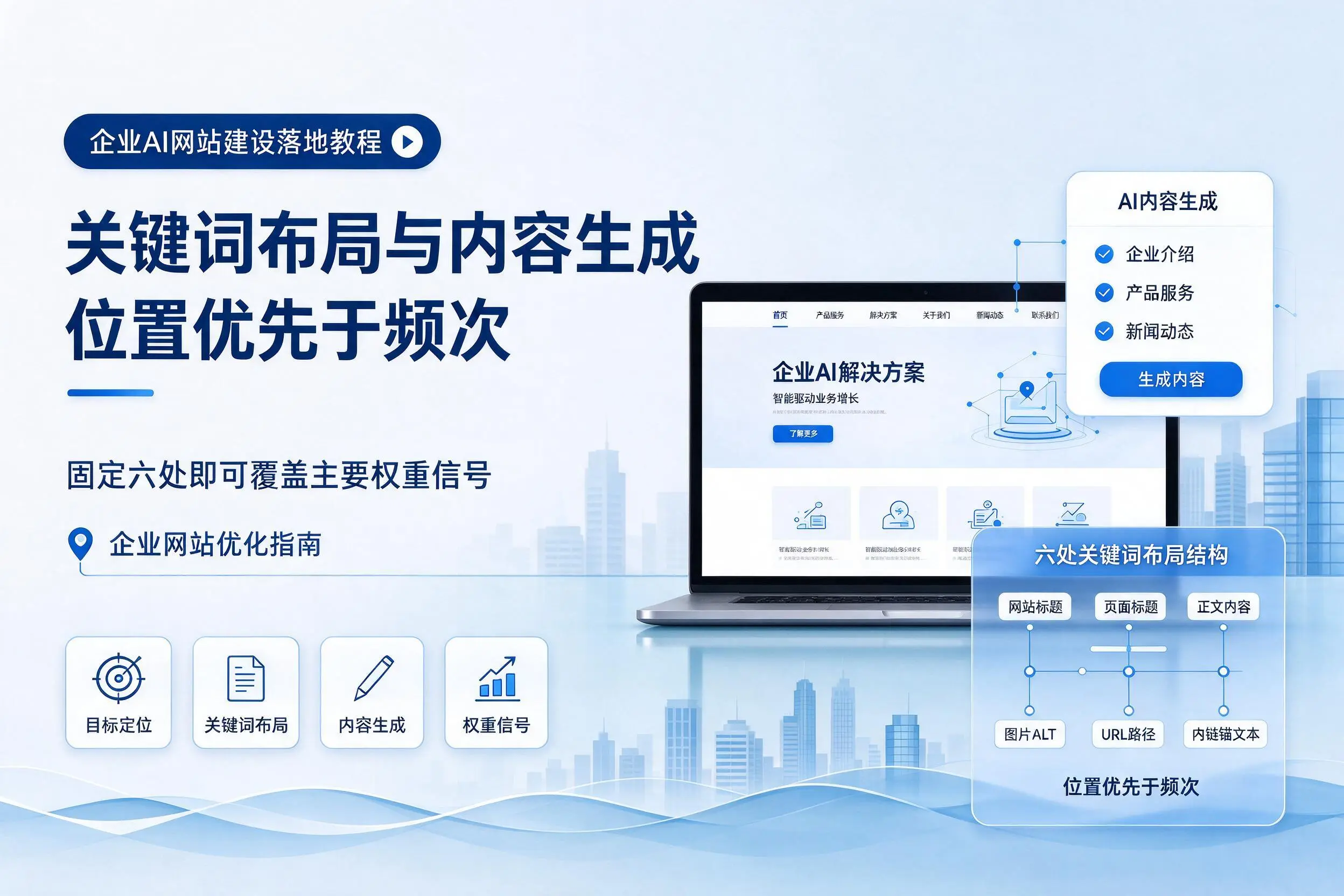 焦作企业AI网站建设落地教程:关键词布局与内容生成